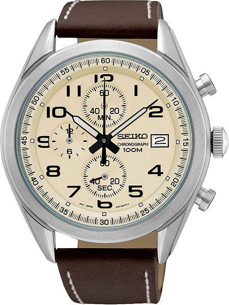 Японские наручные часы Seiko SSB273P1 с хронографом