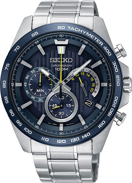 Японские наручные часы Seiko SSB301P1 с хронографом