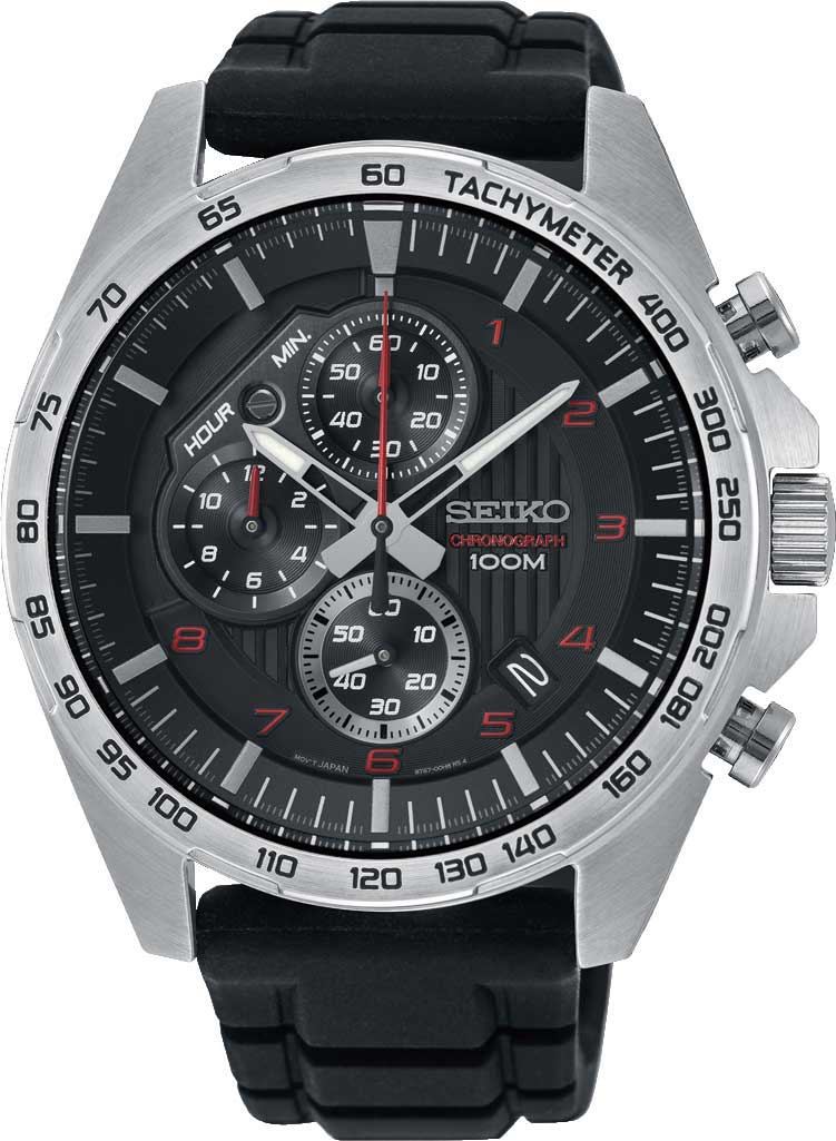 Японские наручные часы Seiko SSB325 с хронографом