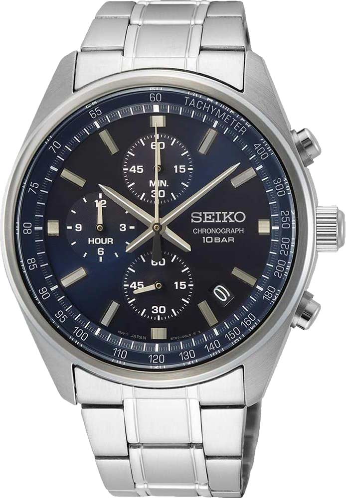 Японские наручные часы Seiko SSB377 с хронографом