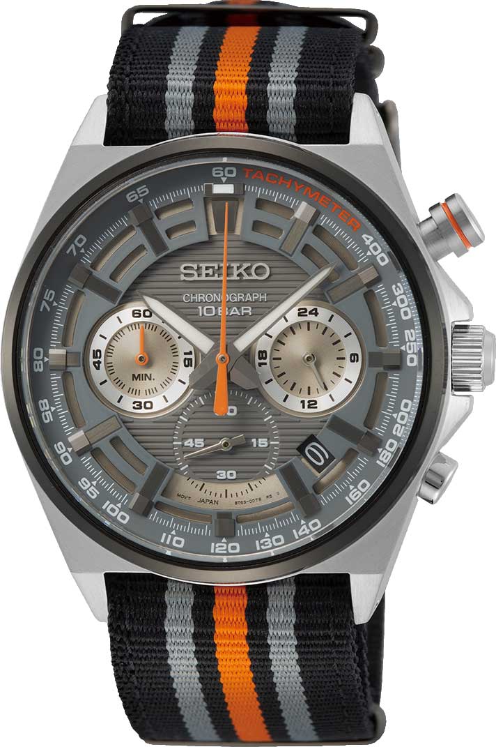 Японские наручные часы Seiko SSB403 с хронографом
