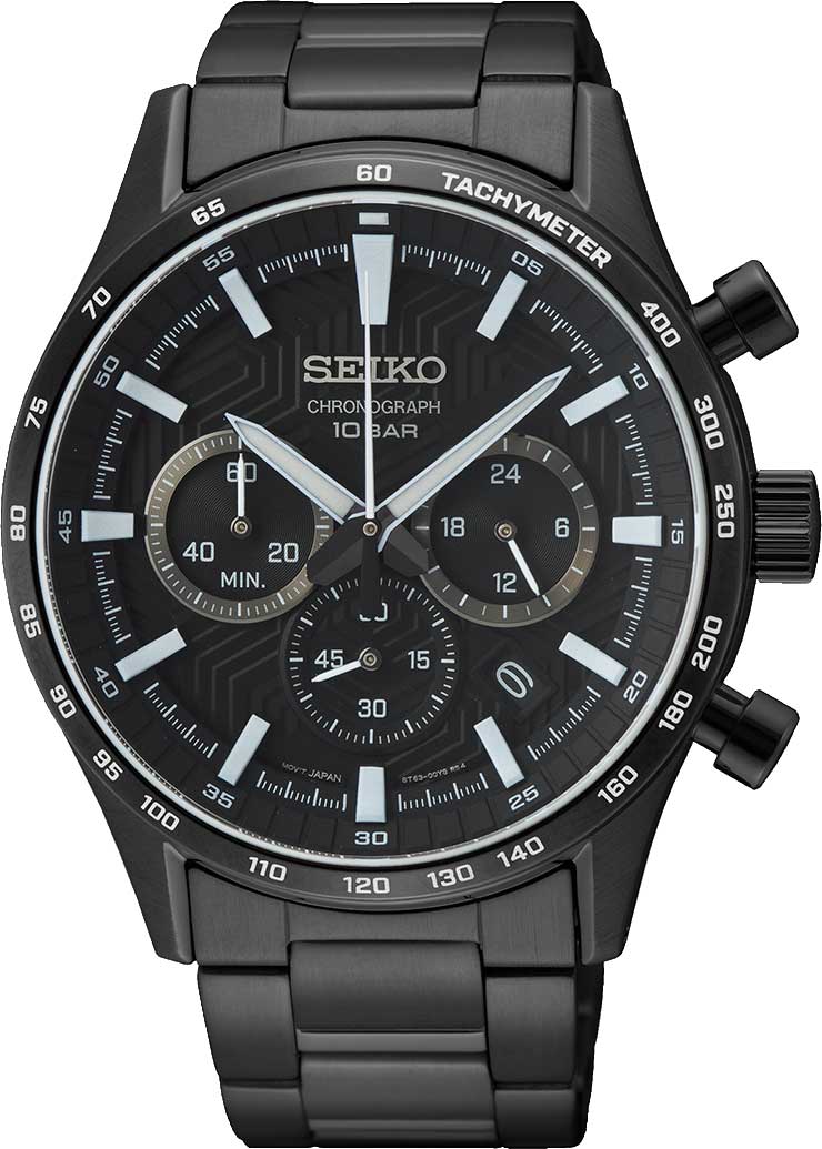 Японские наручные часы Seiko SSB415 с хронографом