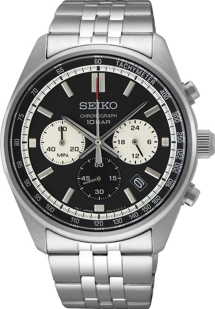 Японские наручные часы Seiko SSB429 с хронографом