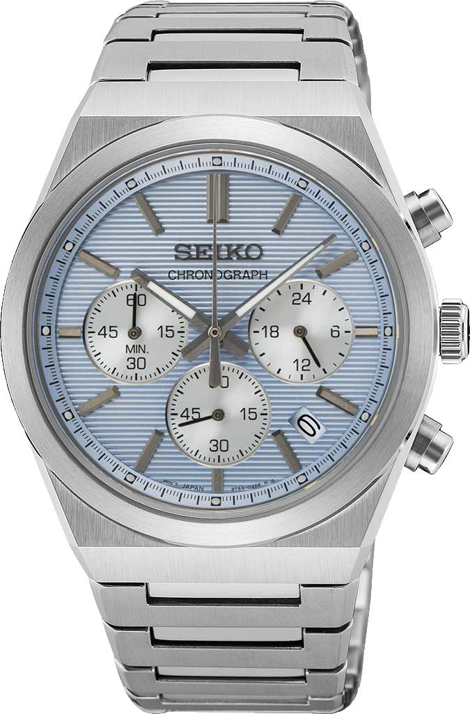 Японские наручные часы Seiko SSB459 с хронографом