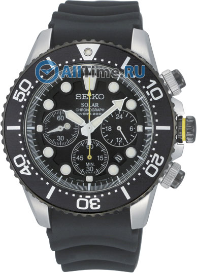 Японские наручные часы Seiko SSC021P1 с хронографом