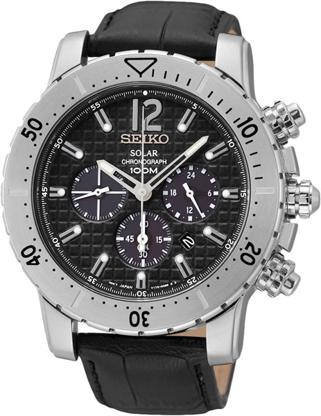 Японские наручные часы Seiko SSC223P2 с хронографом