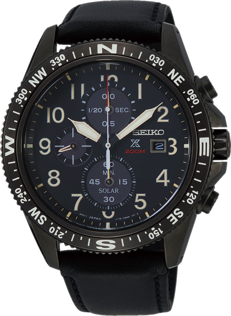 Японские наручные часы Seiko Prospex SSC707P1 с хронографом
