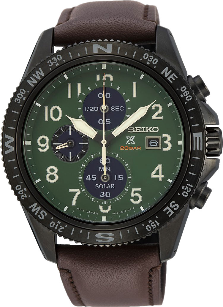 Японские наручные часы Seiko Prospex SSC739P1 с хронографом