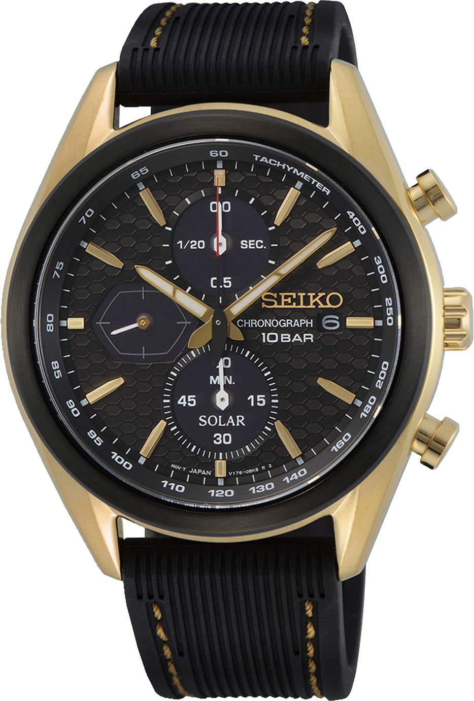 Японские наручные часы Seiko SSC804P1 с хронографом