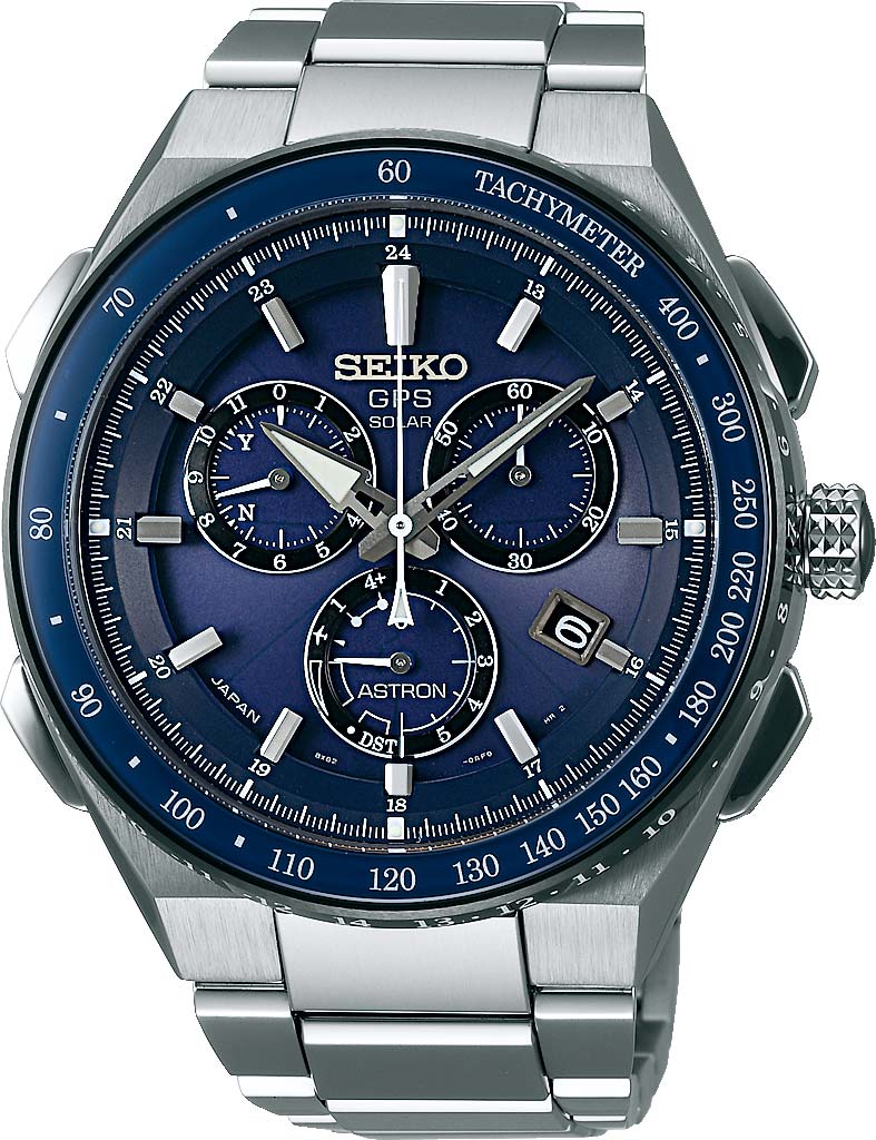 Японские титановые наручные часы Seiko SSE127 с хронографом