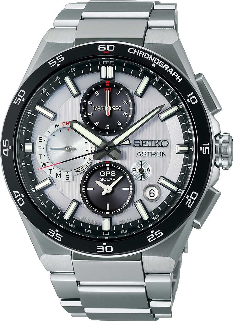 Японские титановые наручные часы Seiko SSH153 с хронографом