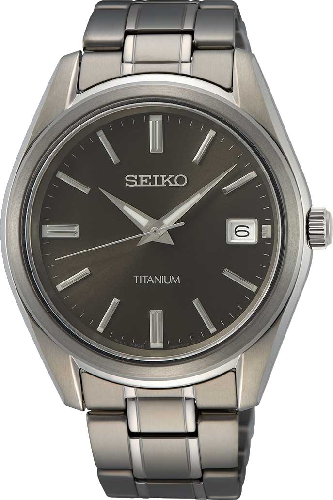 Японские титановые наручные часы Seiko SUR375