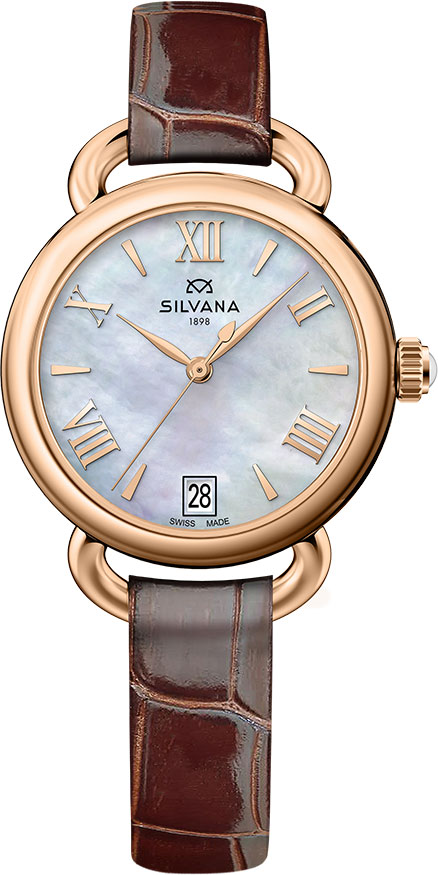 Швейцарские наручные часы Silvana SR33QRR15CB