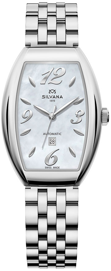Швейцарские механические наручные часы Silvana ST28ASS25S