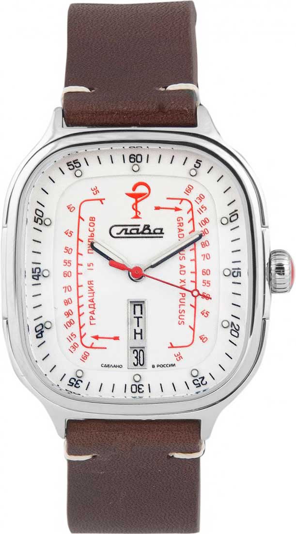 Российские механические наручные часы Слава 3260716/300-8205-ucenka