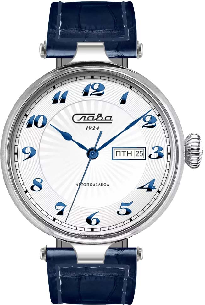 Российские механические наручные часы Слава 8210935/300-8205