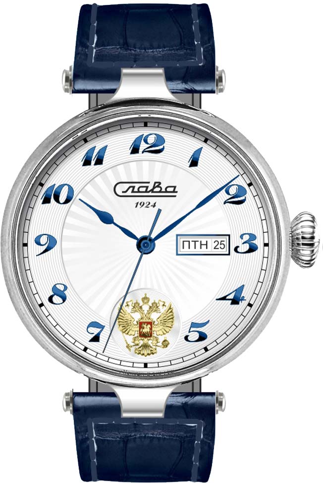 Российские механические наручные часы Слава 8210939/300-8205