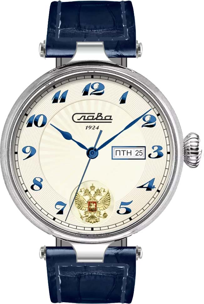 Российские механические наручные часы Слава 8210940/300-8205
