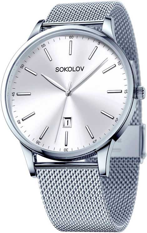 Российские наручные часы SOKOLOV 311.71.00.000.01.01.3-ucenka
