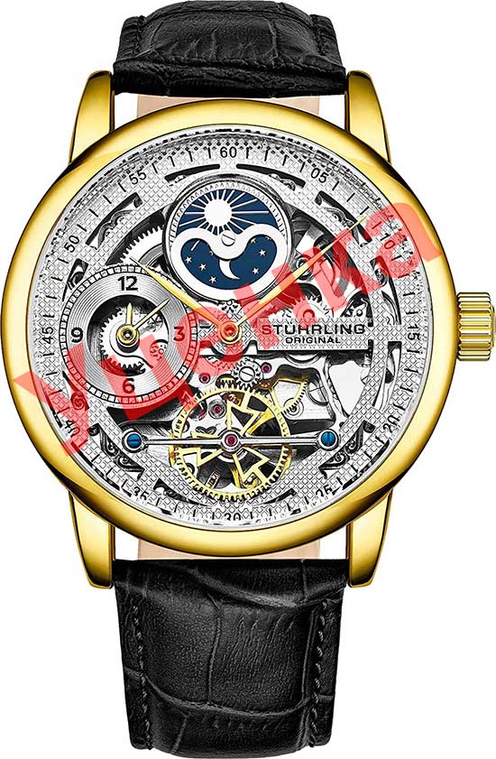 Механические наручные часы Stuhrling 3917.2-ucenka