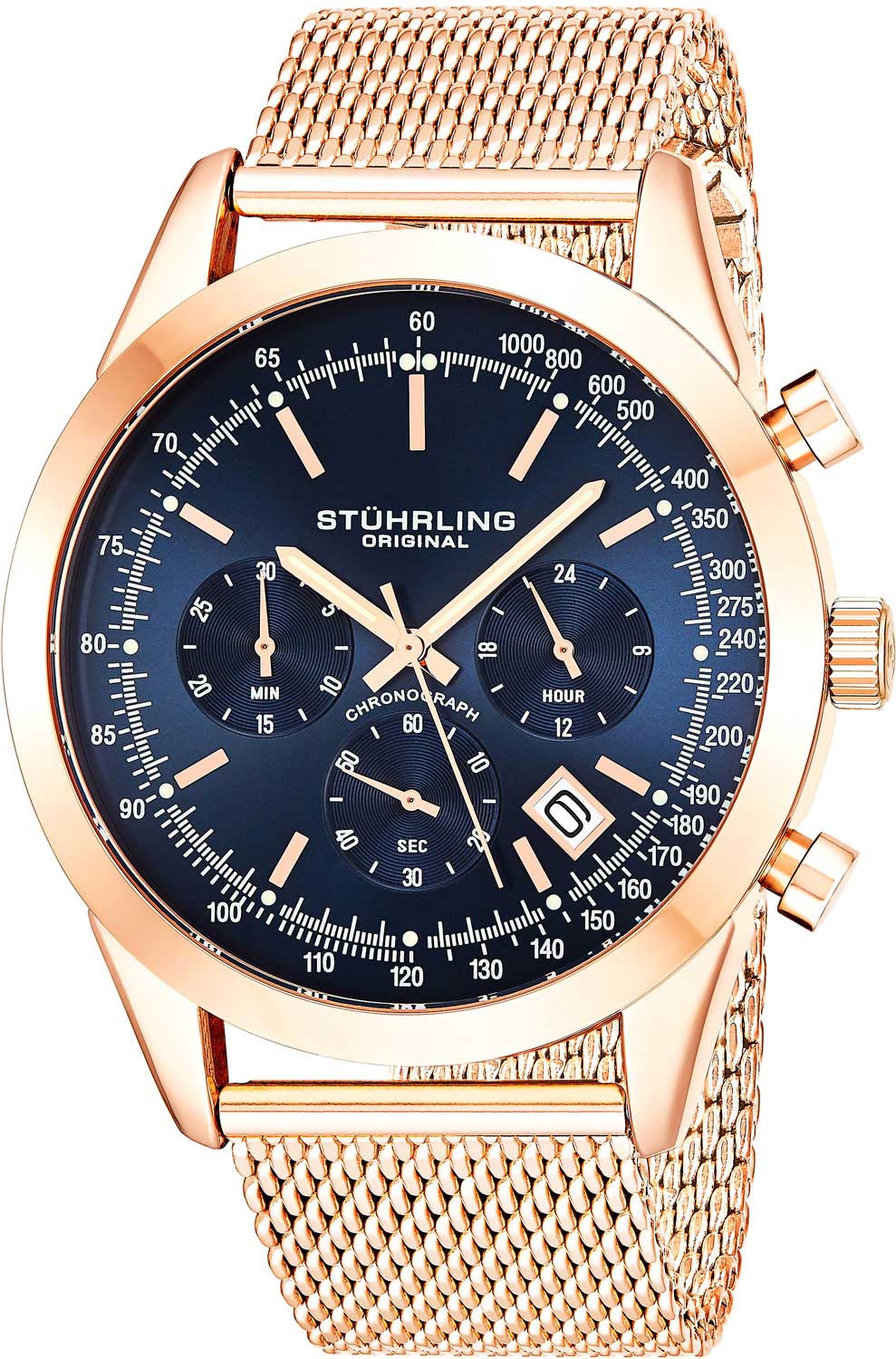 Наручные часы Stuhrling 3975.8-ucenka с хронографом
