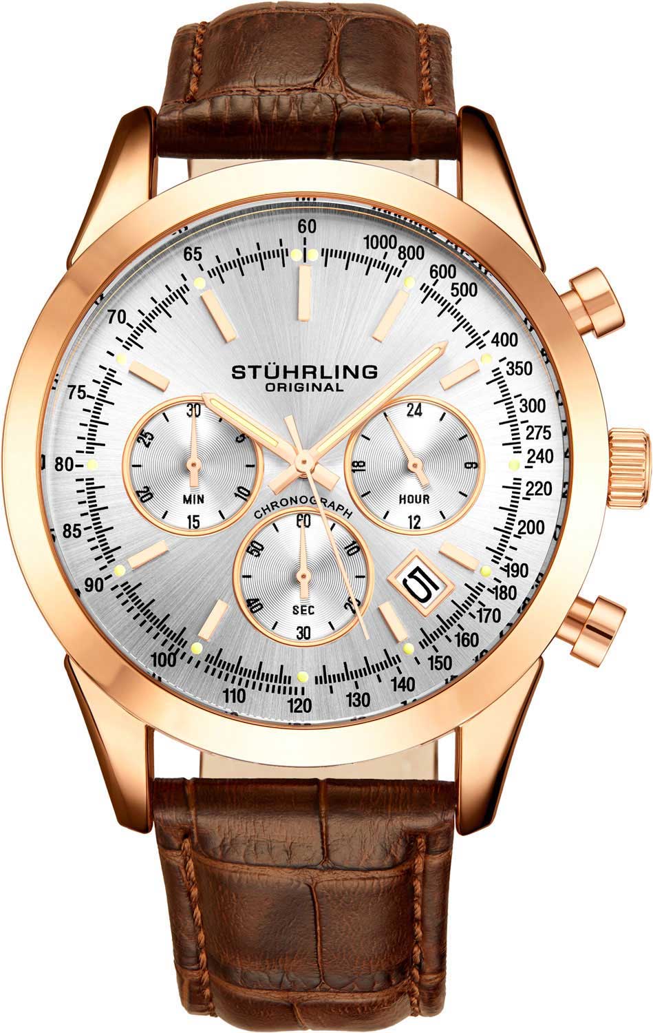 Наручные часы Stuhrling 3975L.6-ucenka-1 с хронографом