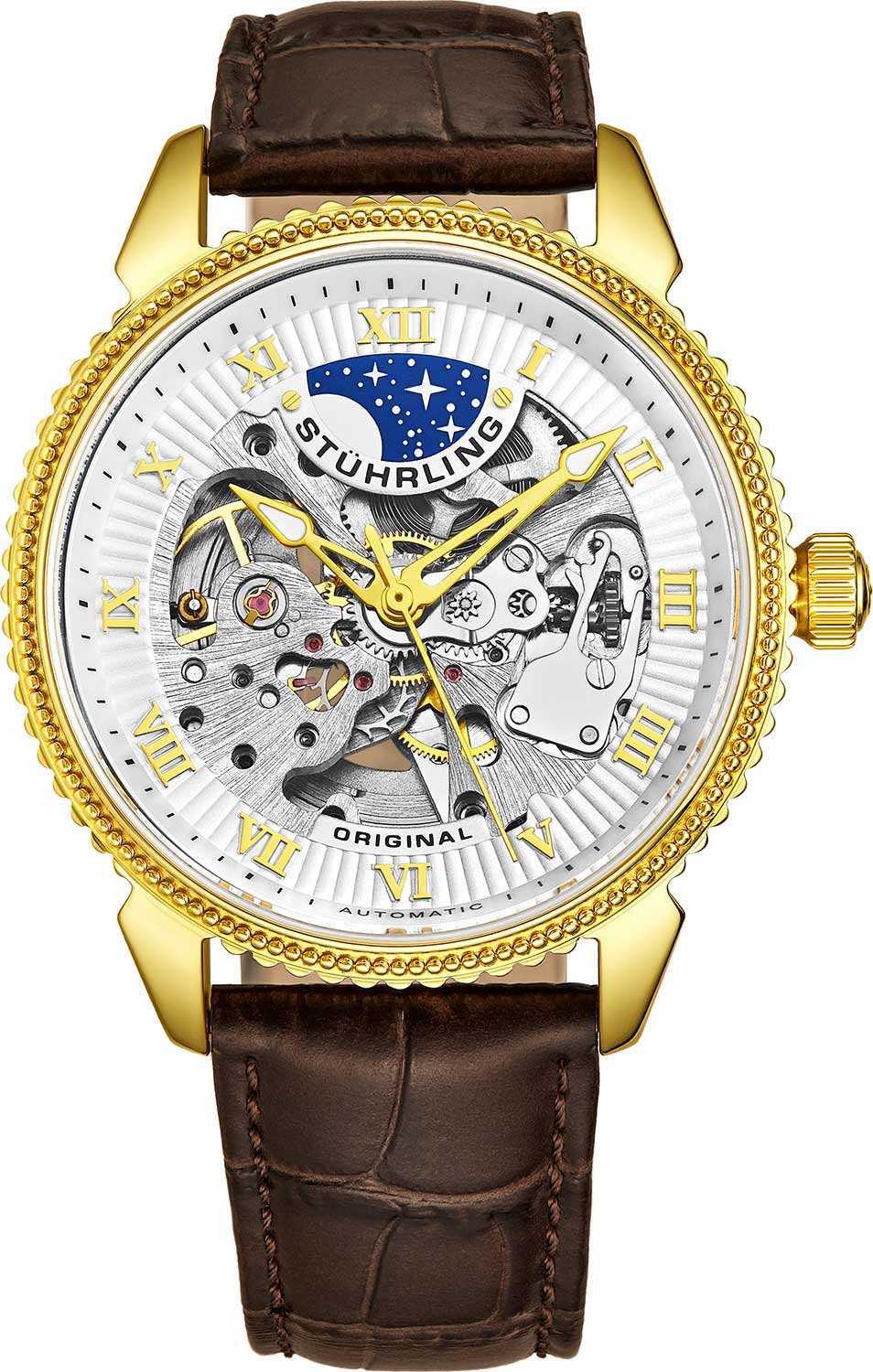 Механические наручные часы Stuhrling 3983.2-ucenka