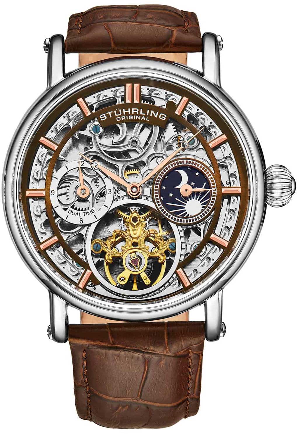 Механические наручные часы Stuhrling 4000.4-ucenka