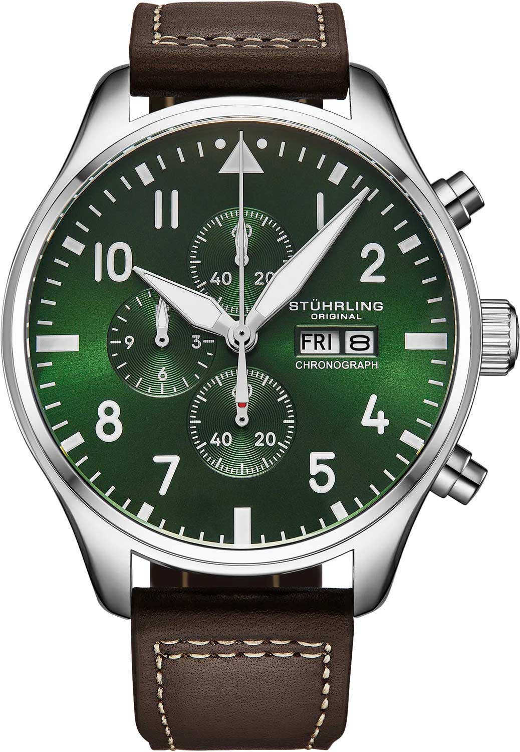 Наручные часы Stuhrling 4075.3-ucenka с хронографом