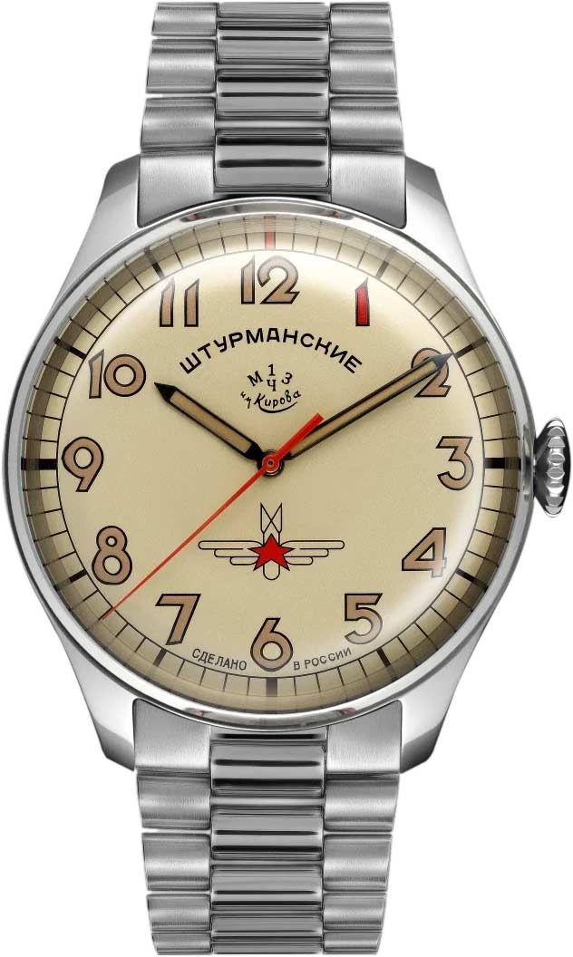 Российские механические наручные часы Штурманские 2609-3695120B