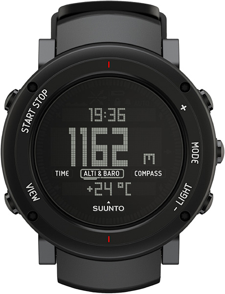Наручные часы Suunto SS018734000 Core Alu Deep Black — купить в интернет-магазине AllTime.ru по лучшей цене, фото, характеристики, инструкция, описание
