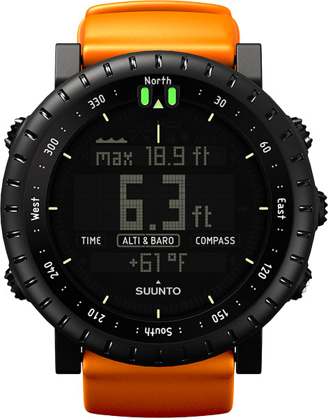Наручные часы Suunto core-black-orange