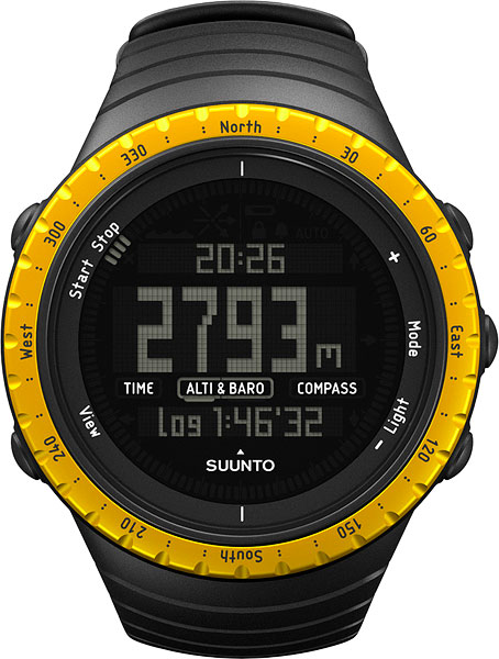 Наручные часы Suunto core-black-yellow