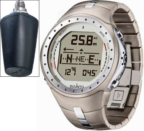 Титановые наручные часы Suunto d9-titan-transmitter