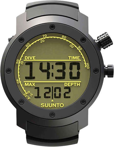 Наручные часы Suunto Elementum Aqua P/Black Rubber SS014529000