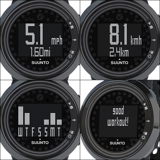 Suunto m5 men all black AllTime.ru