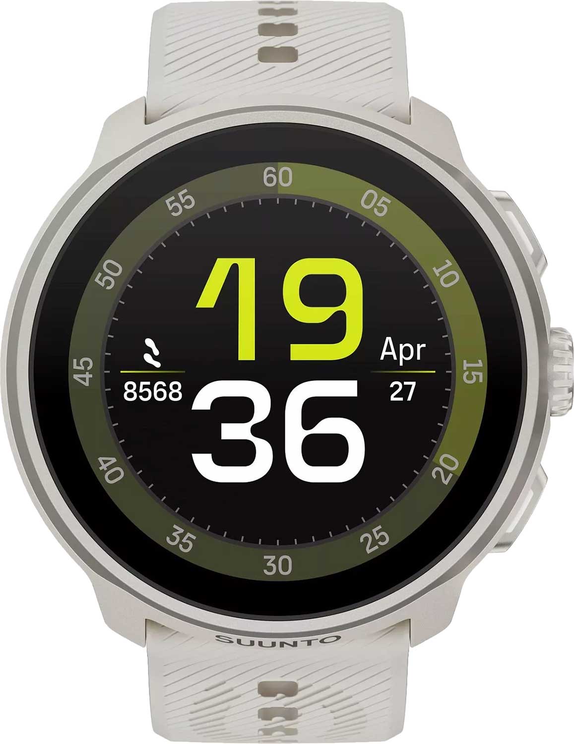   Suunto Run Frost Gray Silicone Strap SS051273000