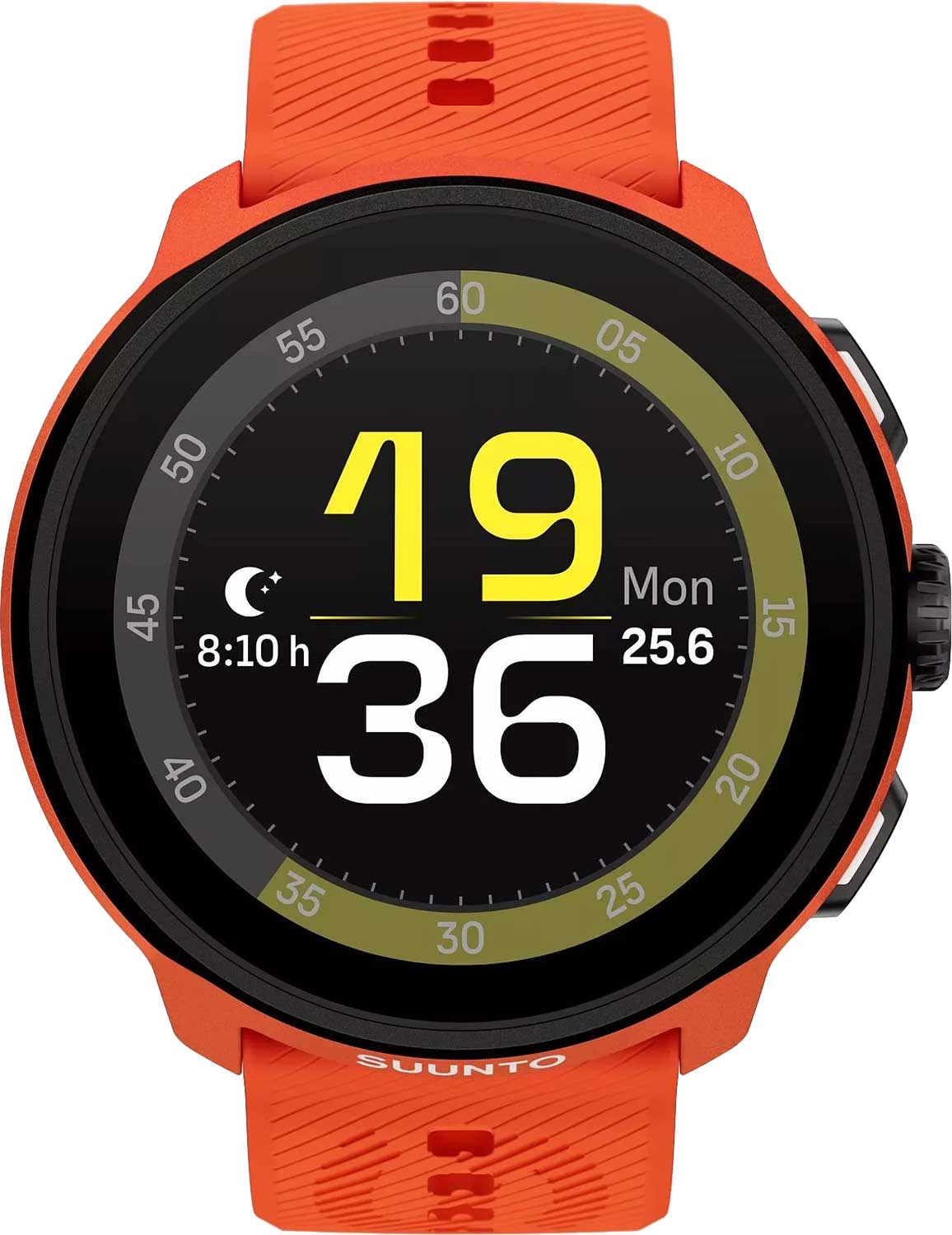 Умные часы Suunto Run Coral Orange Silicone Strap SS051275000