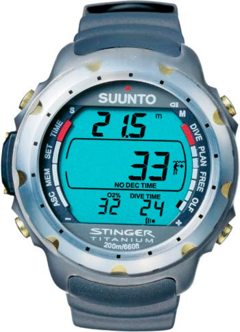 Титановые наручные часы Suunto stinger-tit-grey