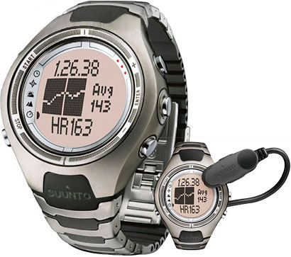 Спортивные титановые наручные часы Suunto x6hrt