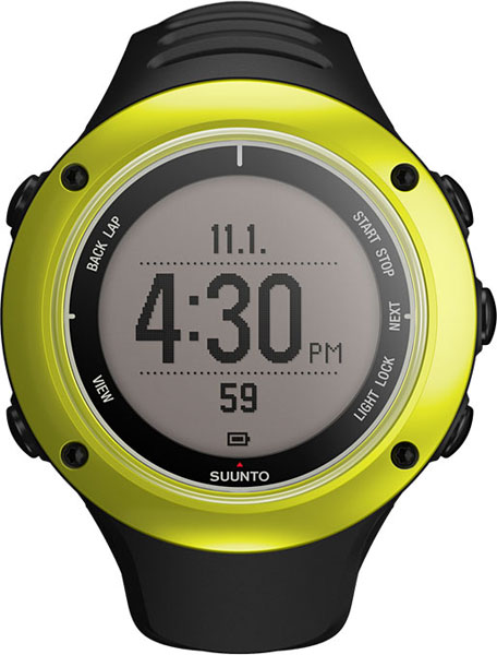 Спортивные наручные часы Suunto ambit2-s-lime с хронографом