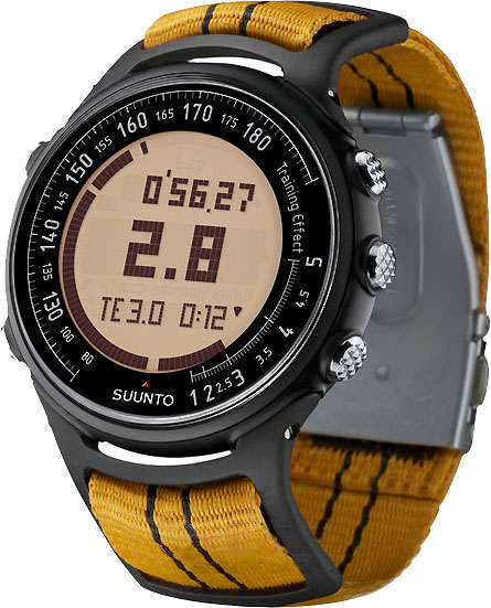 Спортивные наручные часы Suunto t3-orange-webbing
