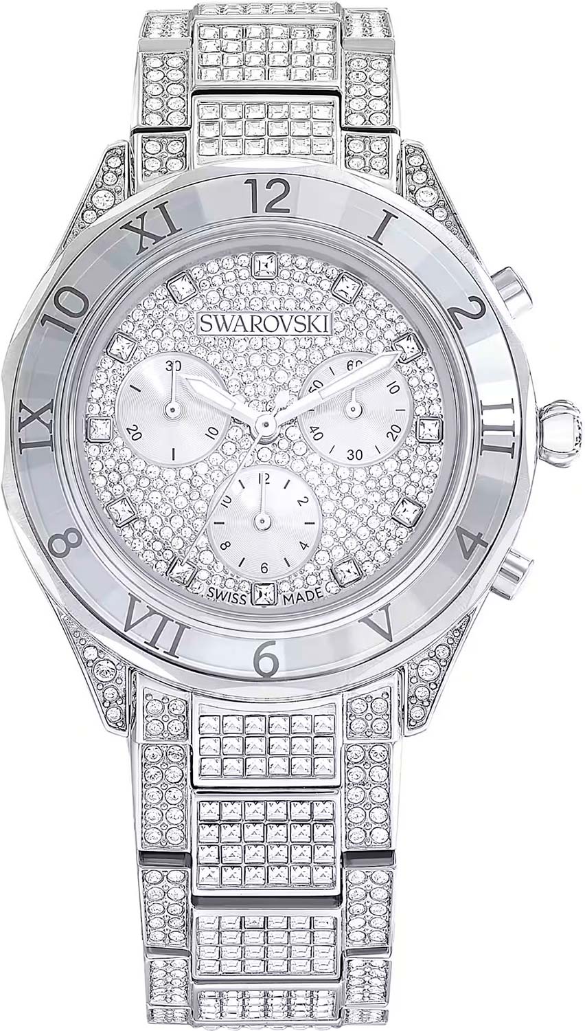 Швейцарские наручные часы Swarovski 5668845 с хронографом