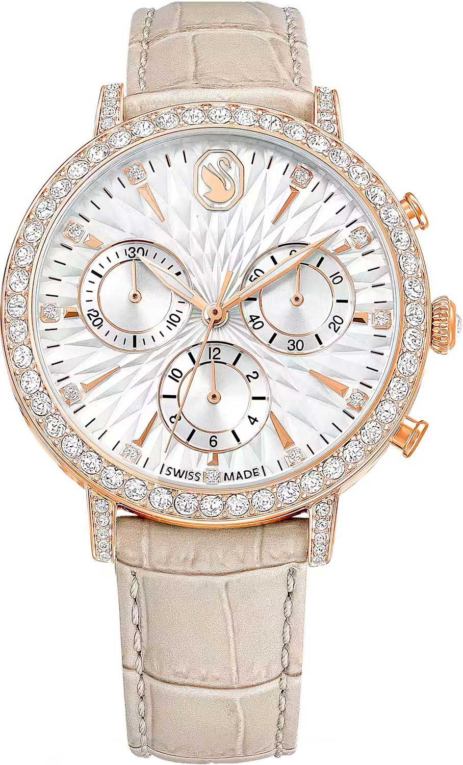 Швейцарские наручные часы Swarovski 5702849-ucenka с хронографом