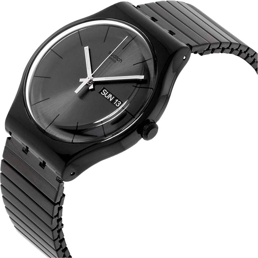 Swatch mystery life black sale