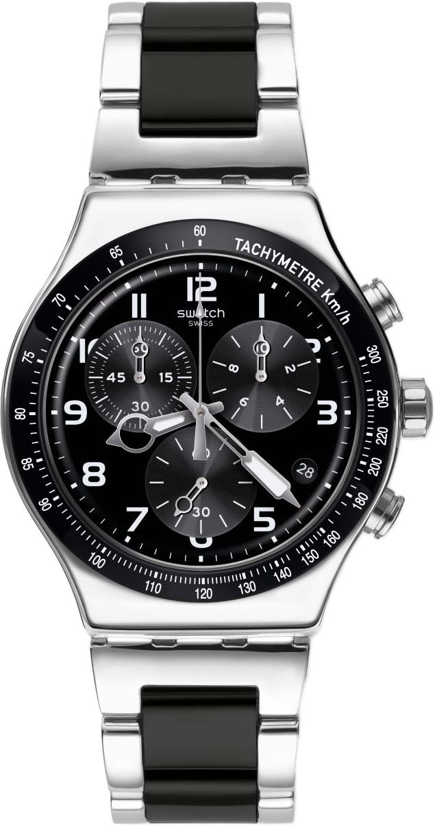 Швейцарские наручные часы Swatch YVS441G с хронографом