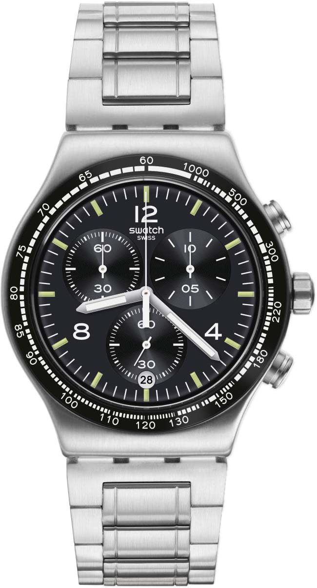 Швейцарские наручные часы Swatch YVS444G с хронографом