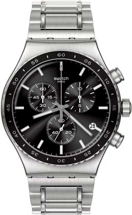 Швейцарские наручные часы Swatch YVS495G-ucenka с хронографом