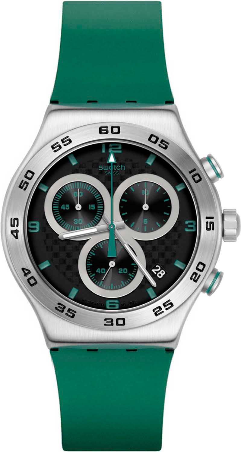 Швейцарские наручные часы Swatch YVS525 с хронографом