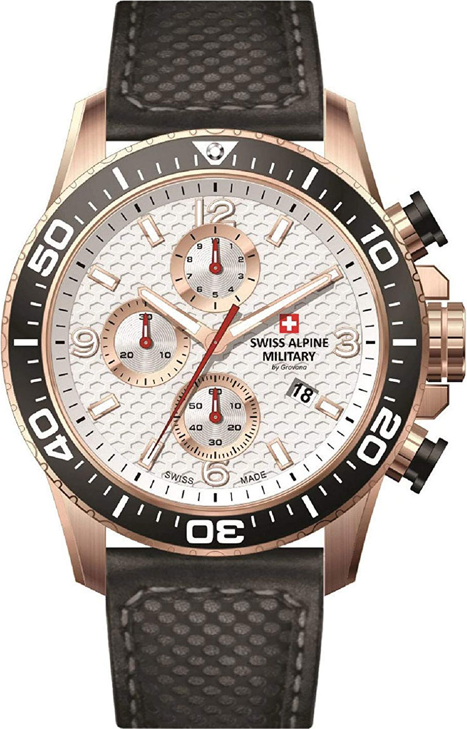Швейцарские наручные часы Swiss Alpine Military 7035.9562SAM с хронографом